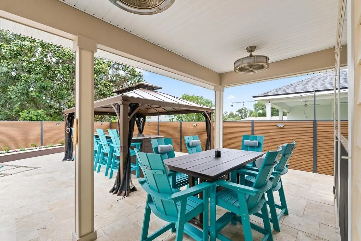 Sandcastle House Hot Tub, Od Kitchen & Game Room! Panama City Beach 0*,